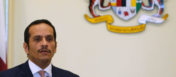 وزير الخارجية القطري الشيخ محمد بن عبد الرحمن آل ثاني - سبوتنيك عربي