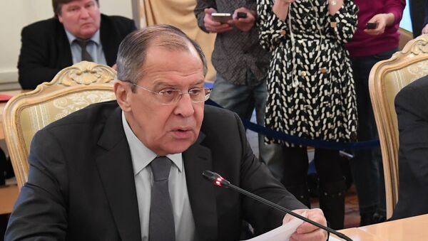 وزير الخارجية الروسي سيرغي لافروف - سبوتنيك عربي
