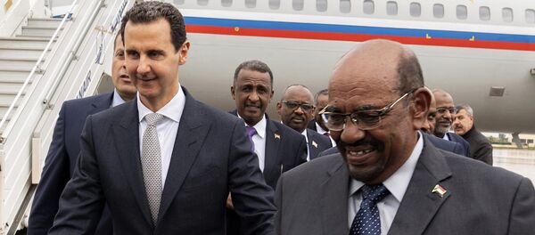 الرئيسان السوري بشار الأسد والسوداني عمر البشير - سبوتنيك عربي