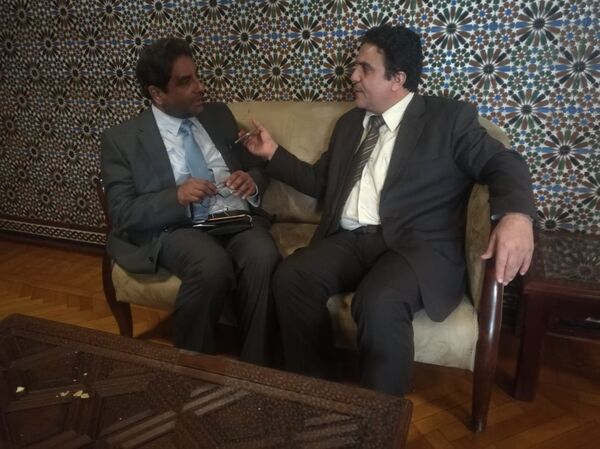 الدكتور عبد السلام نصية، عضو لجنة الحوار في البرلمان الليبي في طبرق - سبوتنيك عربي