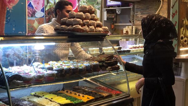 مناظر عامة للمدن العربية - سوق، ميدان، حلب، سوريا - سبوتنيك عربي