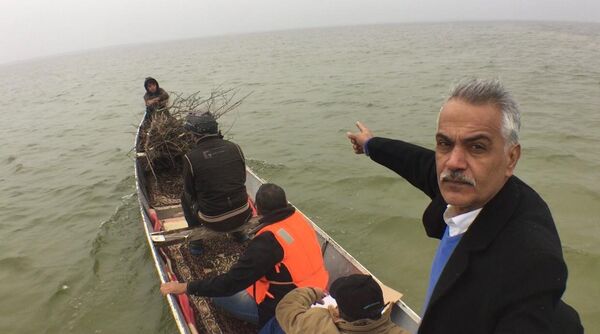 الناشط البيئي في محافظة ميسان، أحمد صالح نعمة - سبوتنيك عربي