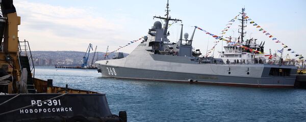 أحدث سفينة دورية فاسيلي بيكوف (مشروع 22160)، تدخل في خدمة أسطول البحر الأسود، القاعدة البحرية العسكرية في نوفوسيبيرسك أحدث سفينة دورية فاسيلي بيكوف (مشروع 22160)، تدخل في خدمة أسطول البحر الأسود، القاعدة البحرية العسكرية في نوفوسيبيرسك - سبوتنيك عربي