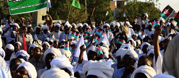 صورة أرشيفية من عام 2017 - أنصار الحزب المعارض الأمة في أم درمان، السودان 26 يناير/ كانون الثاني 2017 - سبوتنيك عربي