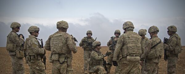 صورة أرشيفية - قوات الجيش الأمريكي في منبج، سوريا 7 نوفمبر/ تشرين الثاني 2018 - سبوتنيك عربي