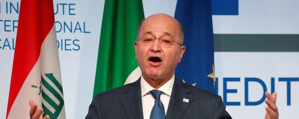 رئيس الجمهورية العراقية برهم صالح - سبوتنيك عربي