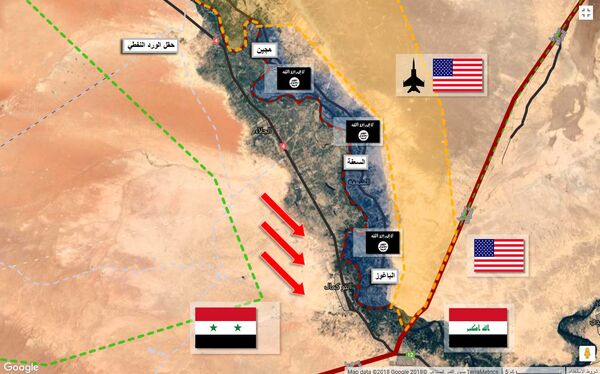 تعزيزات مفاجئة للجيش السوري تصل إلى المنطقة الحدودية مع العراق جنوب الفرات تعزيزات مفاجئة للجيش السوري تصل إلى المنطقة الحدودية مع العراق جنوب الفرات - سبوتنيك عربي