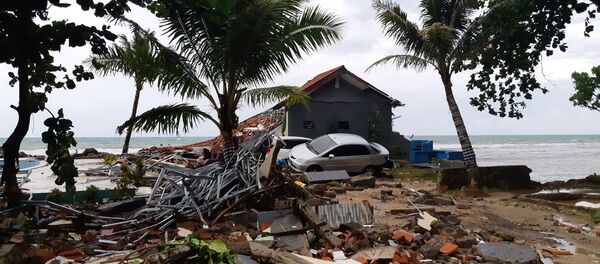 تسونامي إندونيسيا - سبوتنيك عربي