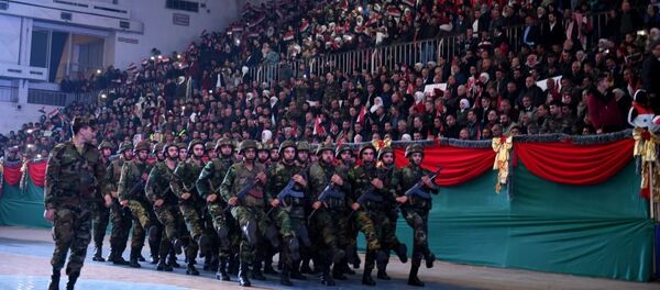 حلب تحتفل بمرور عامين على انتصارها على الإرهاب - سبوتنيك عربي