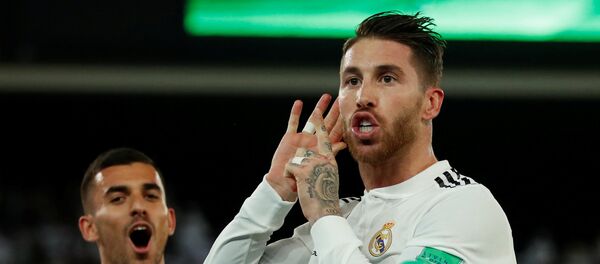 سيرجيو راموس خلال مشاركته في نهائي كأس العالم للأندية - سبوتنيك عربي