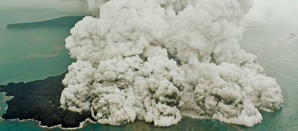 بركان آنكا كركاتو في إندونيسيا سبب تسونامي - سبوتنيك عربي