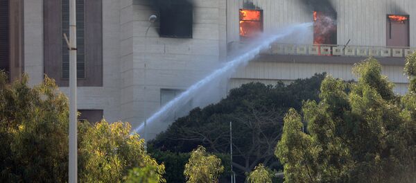 تفجير مقر وزارة الخارجية الليبية في طرابلس - سبوتنيك عربي