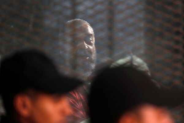 القيادي الإخواني محمد البلتاجي خلال محاكمة اقتحام السجون - سبوتنيك عربي