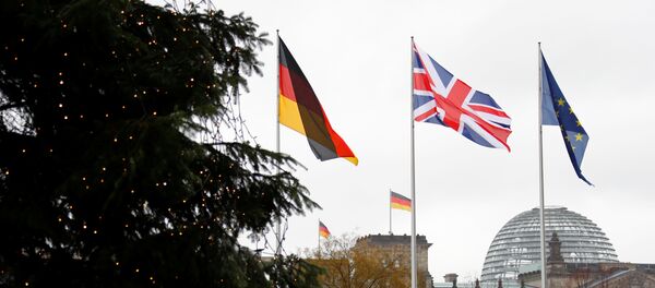 علم ألمانيا بريطانيا الاتحاد الأوروبي - سبوتنيك عربي