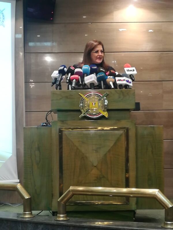 هالة السعيد وزيرة التخطيط - سبوتنيك عربي