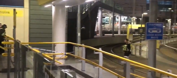 حادث طعن بمحطة قطارات فيكتوريا في مانشستر - سبوتنيك عربي