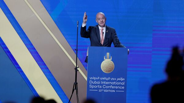 رئيس الاتحاد الدولي لكرة القدم (الفيفا) جياني إنفانتينو - سبوتنيك عربي