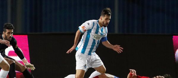 مباراة الأهلي مع بيراميدز - عبد الله السعيد - سبوتنيك عربي