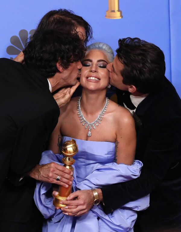 الليدي غاغا - جوائز غولدن غلوب - سبوتنيك عربي