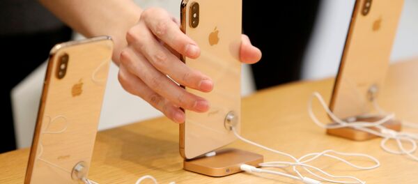 شركة أبل في نيويورك، الولايات المتحدة 23 نوفمبر/ تشرين الثاني 2018 - سبوتنيك عربي