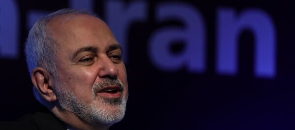 وزير الخارجية الإيراني، محمد جواد ظريف، خلال زيارته إلى نيودلهي، الهند 9 يناير/ كانون الثاني 2019 وزير الخارجية الإيراني، محمد جواد ظريف، خلال زيارته إلى نيودلهي، الهند 9 يناير/ كانون الثاني 2019 - سبوتنيك عربي