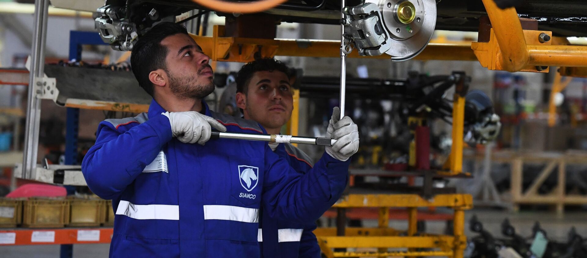 مصنع SIAMCO  السوري-الإيراني لانتاج السيارات في ريف دمشق، سوريا - سبوتنيك عربي, 1920, 24.04.2019