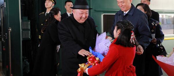 زيارة الزعيم الكوري الشمالي كيم جونغ أون إلى الصين، 10 يناير/ كانون الثاني 2019 - سبوتنيك عربي