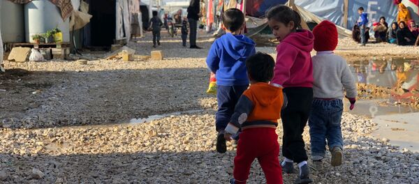 مخيم للاجئين السوريين في برالياس، لبنان - سبوتنيك عربي