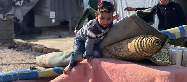 مخيم للاجئين السوريين في برالياس، لبنان - سبوتنيك عربي