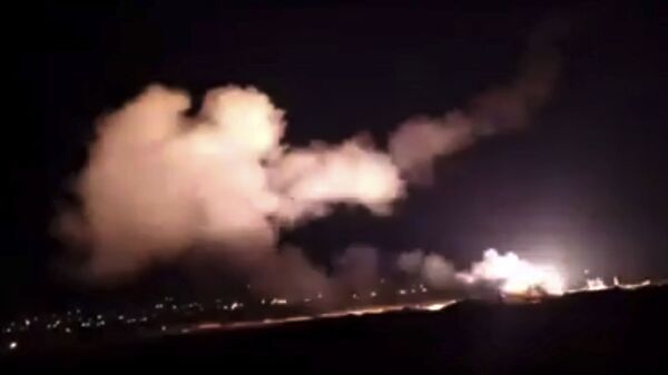 Сирийские ПВО отражают ракетный удар израильских ВВС по Дамаску - سبوتنيك عربي