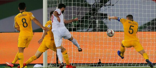 مباراة أستراليا وسوريا في إستاد خليفة بن زايد بكأس آسيا - سبوتنيك عربي