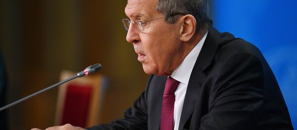 المؤتمر الصحفي السنوي لوزير الخارجية الروسي سيرغي لافروف، 16 يناير/ كانون الثاني 2019 - سبوتنيك عربي