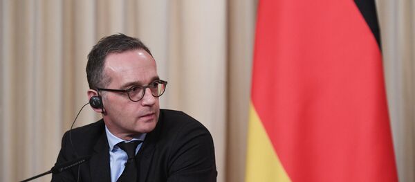 المؤتمر الصحفي المشترك لوزير الخارجية الروسي سيرغي لافروف ونظيره الألماني هايكو ماس، 18 يناير/ كانون الثاني 2019 - سبوتنيك عربي