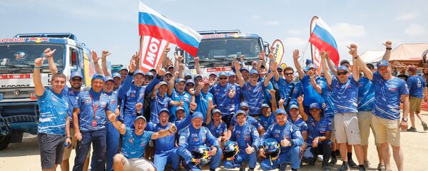 الفريق الروسي الفائز في رالي داكر... كاماز – ماستر - سبوتنيك عربي