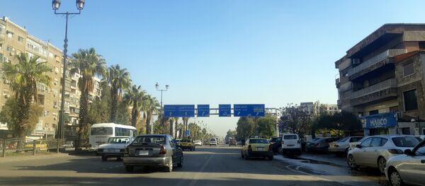 أوتستراد المزة في دمشق أوتستراد المزة في دمشق - سبوتنيك عربي