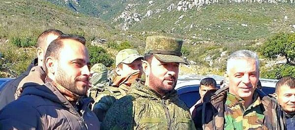 النمر يتفقد جبهات ريف حماة - سبوتنيك عربي