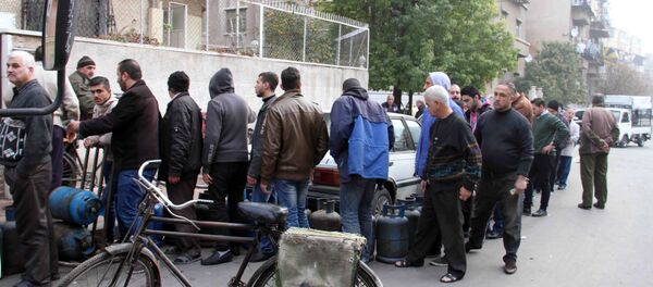 توزيع مادة الغاز في دمشق توزيع مادة الغاز في دمشق - سبوتنيك عربي