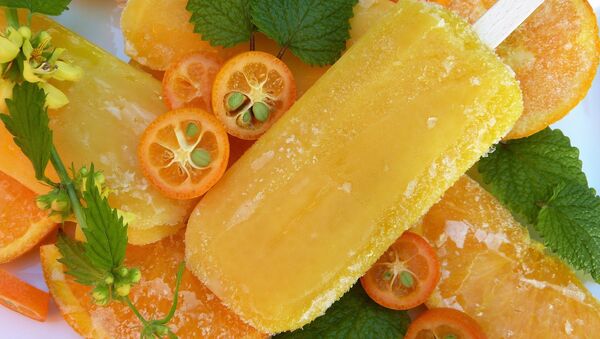 آيس كريم بطعم البرتقال - سبوتنيك عربي