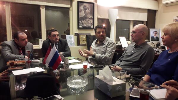 وفد المنظمة الدولية الإسلامية في دمشق - سبوتنيك عربي