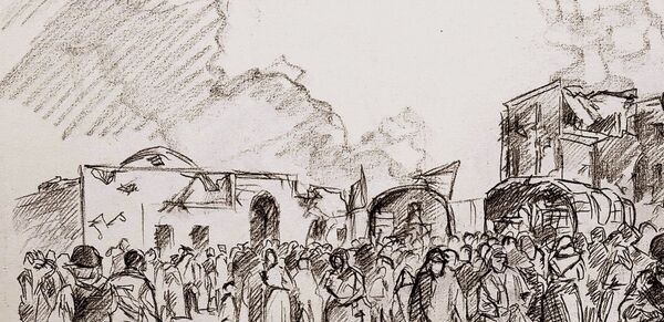 لوحة رسام المعارك الإسباني أوغستو فيرير- دالماو - سبوتنيك عربي