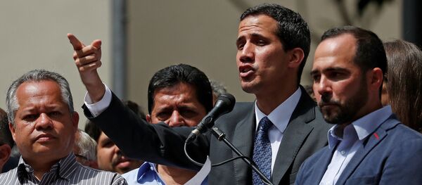 رئيس البرلمان الفنزويلي المعارض خوان غوايدو - سبوتنيك عربي