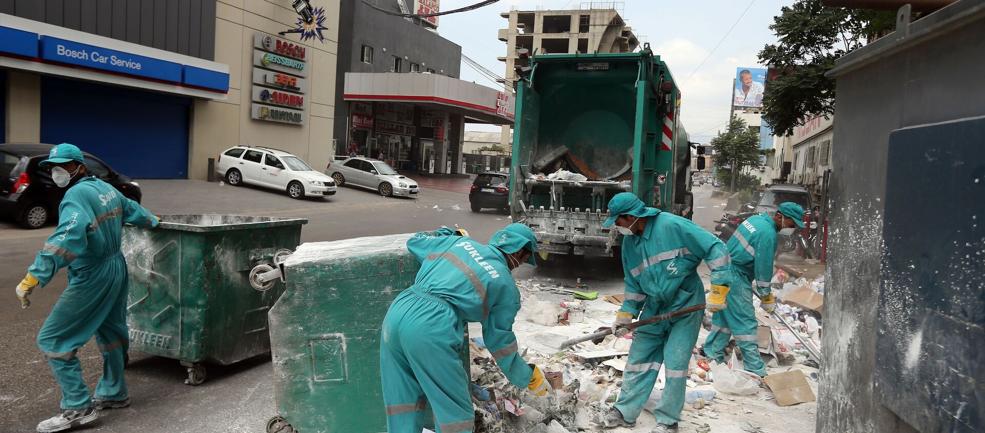 عمال نظافة في بيروت صورة أرشيفية - سبوتنيك عربي, 1920, 26.01.2019