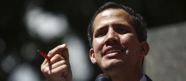 زعيم المعارضة الفنزويلية، رئيس الجمعية الوطنية، خوان غوايدو - سبوتنيك عربي