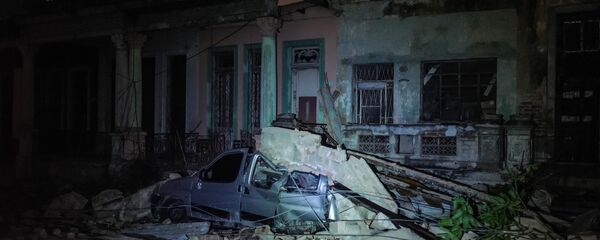 آثار اعصار في هافانا، كوبا 28 يناير/ كانون الثاني 2019 - سبوتنيك عربي