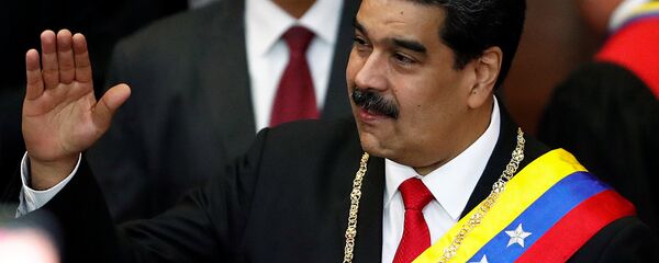 الرئيس الفنزويلي نيكولاس مادورو، كاراكاس، فنزويلا 24 يناير/ كانون الثاني 2019 - سبوتنيك عربي