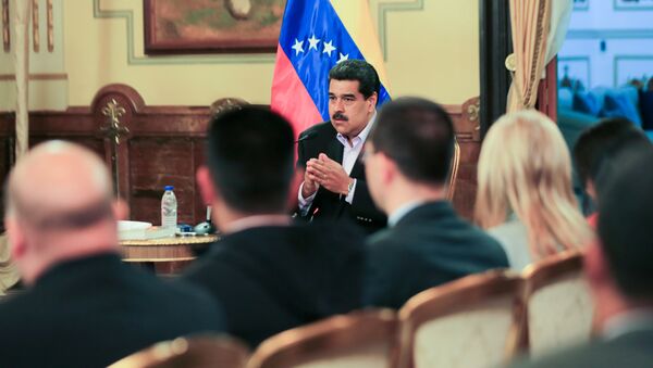 الرئيس الفنزويلي نيكولاس مادورو، كاراكاس، فنزويلا 28 يناير/ كانون الثاني 2019 - سبوتنيك عربي