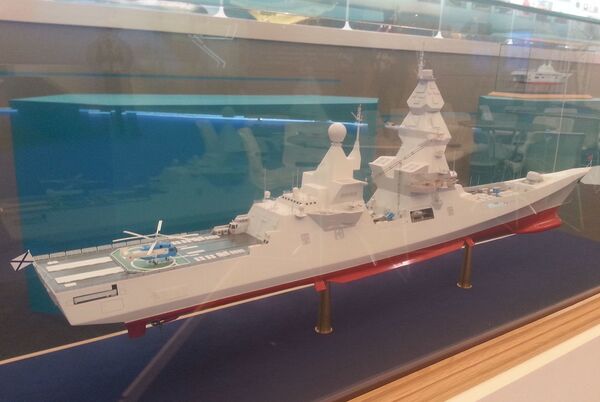 نموذج مصغر لمدمرة ليدير - سبوتنيك عربي