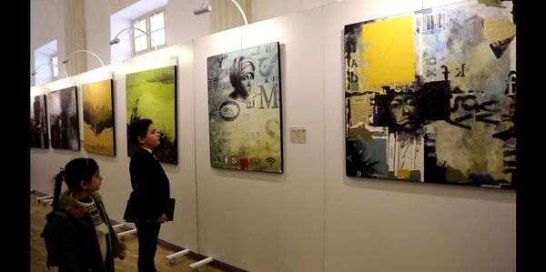 افتتاح معارض في متحف الموصل افتتاح معارض في متحف الموصل - سبوتنيك عربي