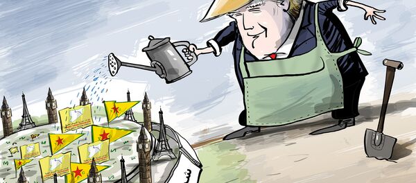 أمريكا وحلفائها يدافعون عن وحدات حماية الشعب الكردية - سبوتنيك عربي