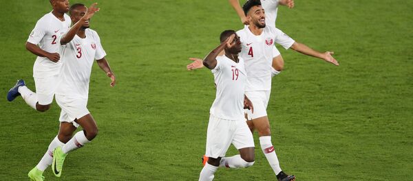 نهائي كأس آسيا  منتخب قطر أمام اليابان - سبوتنيك عربي